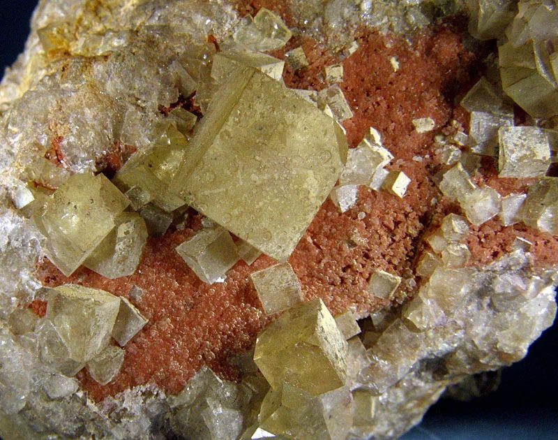 Mineral photo of Fluorite from locality Moldava, Czech Republic