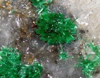 Mineral photo of Malachite from locality Borovec, Czech Republic