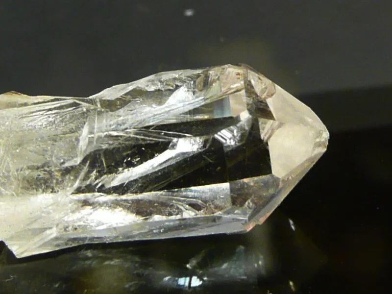Mineral photo of Quartz (var. rock crystal) from locality Jeglowa, Poland