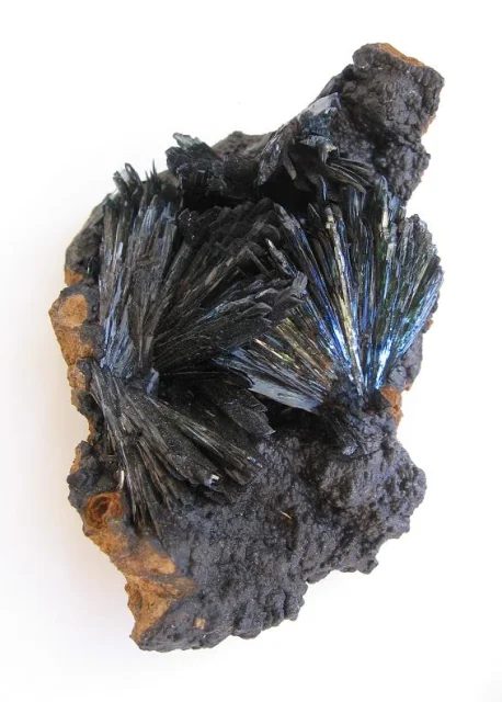 Mineral photo of Vivianite from locality Kerch, Ukraine