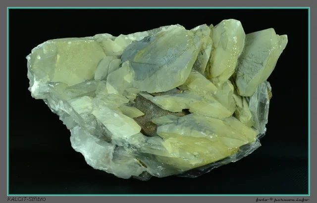 Mineral photo of Calcite from locality Stříbro, Czech Republic