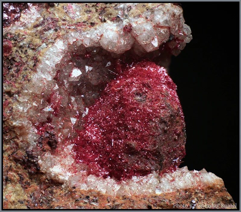 Cuprite (var. chalcotrichite)