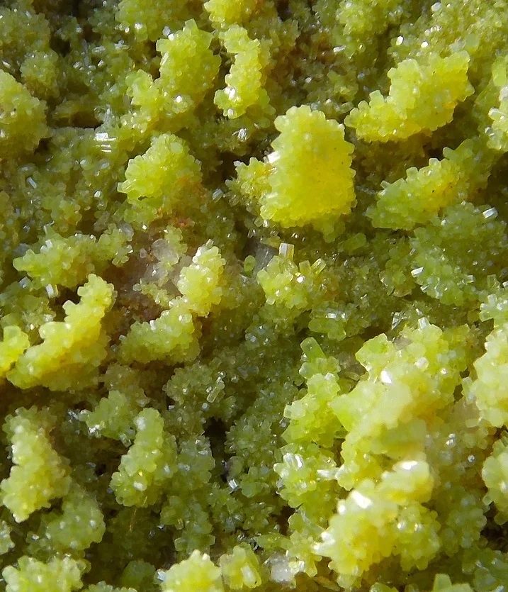 Mineral photo of Pyromorphite from locality Příbram, Czech Republic