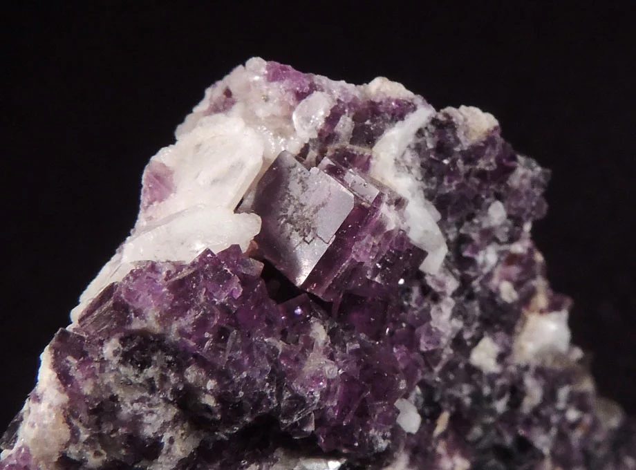Mineral photo of Fluorite from locality Kovářská, Czech Republic