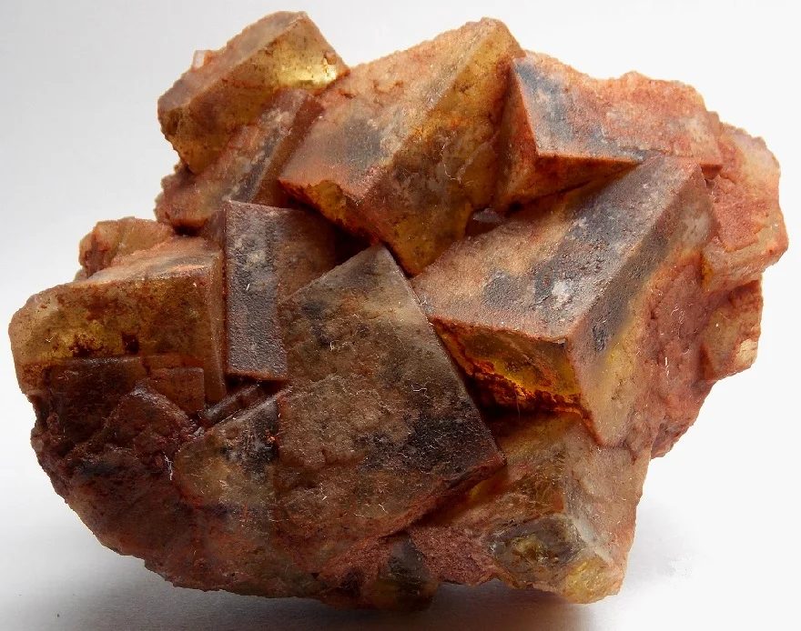 Mineral photo of Fluorite from locality Krupka, Czech Republic