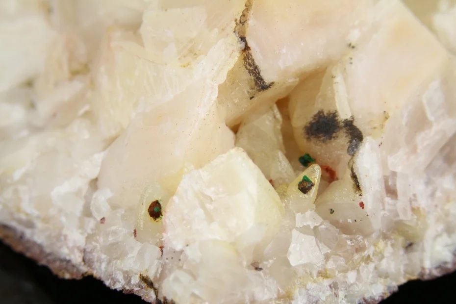 Calcite, Chalcopyrite, Malachite