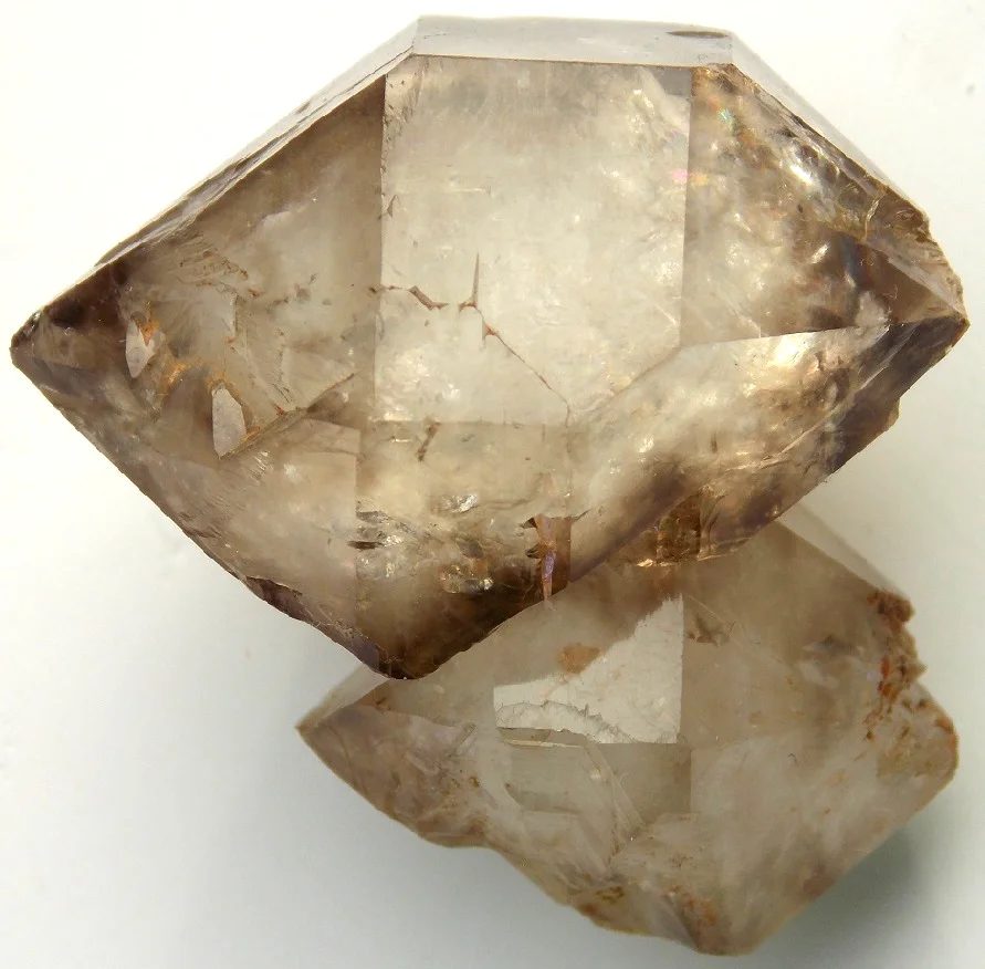 Mineral photo of Quartz (var. smoky) from locality Dolní Bory, Czech Republic