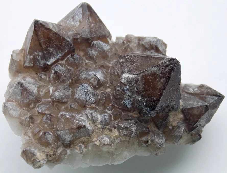 Mineral photo of Quartz (var. smoky) from locality Hostákov, Czech Republic