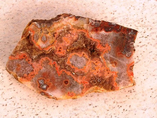 Mineral photo of Agate from locality Horní Halže, Czech Republic