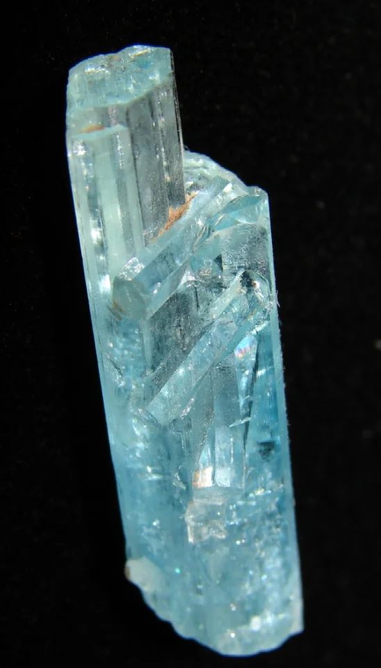 Mineral photo of Beryl (var. aquamarine) from locality Hutag Ull Ord, Mongolia