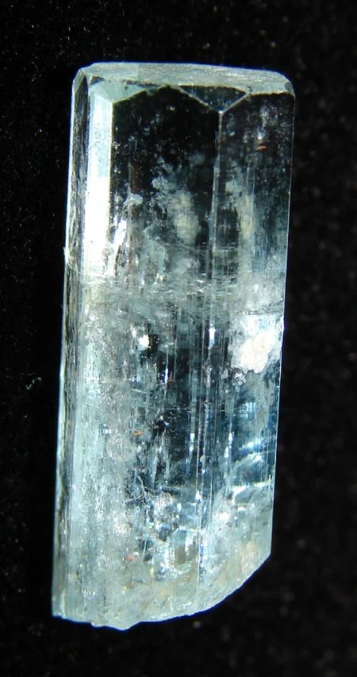 Mineral photo of Beryl (var. aquamarine) from locality Hutag Ull Ord, Mongolia
