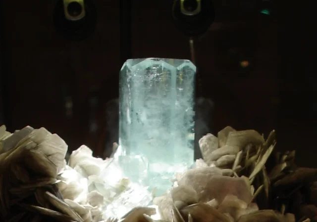 Beryl (var. aquamarine)