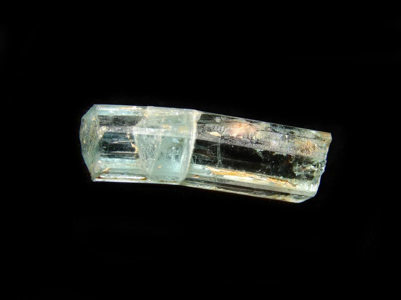 Mineral photo of Beryl (var. aquamarine) from locality Hutag Ull Ord, Mongolia