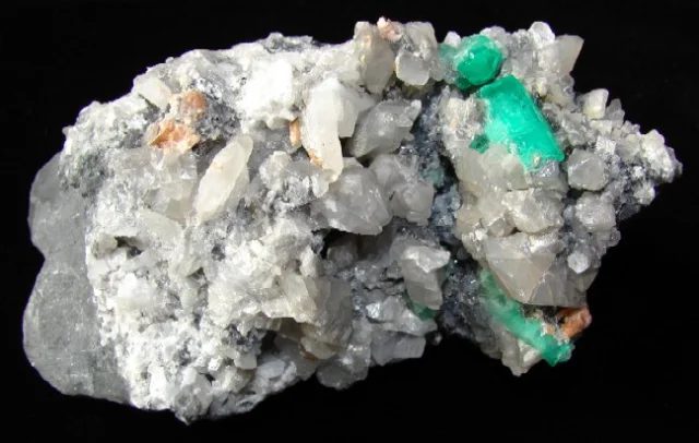 Beryl (var. emerald)