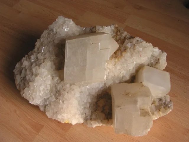 Mineral photo of Calcite from locality Štramberk, Czech Republic