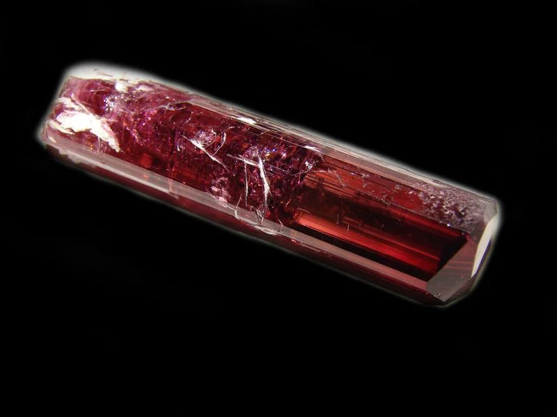 Mineral photo of Elbaite (var. rubellite) from locality Malkhan, Russia