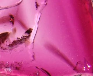 Mineral photo of Elbaite (var. rubellite) from locality Malkhan, Russia