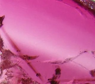 Mineral photo of Elbaite (var. rubellite) from locality Malkhan, Russia