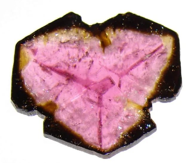 Mineral photo of Elbaite (var. rubellite) from locality Malkhan, Russia