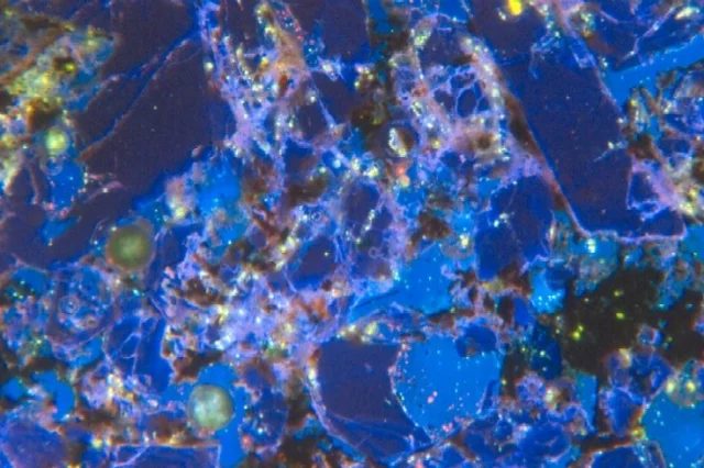 Mineral photo of Fluorapatite from locality Muske Khudag, Mongolia
