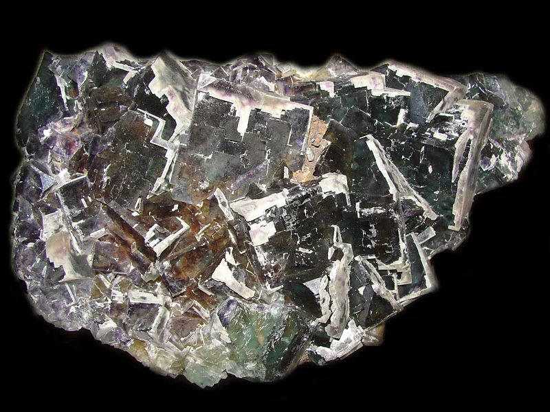 Mineral photo of Fluorite from locality Budjgar, Mongolia