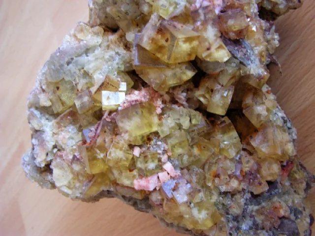 Mineral photo of Fluorite from locality Předklášteří, Dřínová, Czech Republic