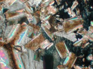 Mineral photo of Synchysite-(Ce) from locality Lugiin Gol, Mongolia