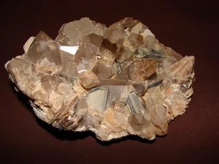 Mineral photo of Topaz from locality Baw Mar, Myanmar