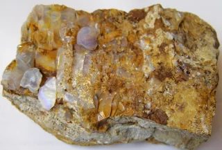 Mineral photo of Opal (var. precious) from locality Dubník, Slovakia
