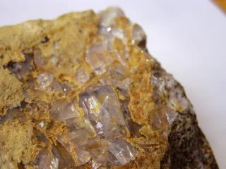 Mineral photo of Opal (var. precious) from locality Dubník, Slovakia