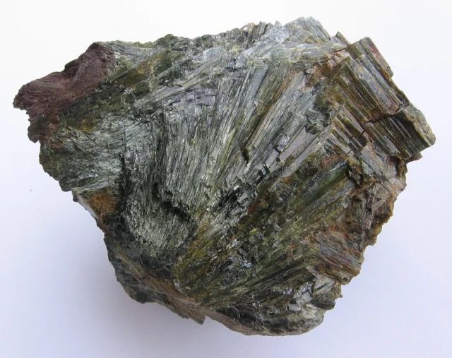 Mineral photo of Actinolite from locality Sobotín, Czech Republic
