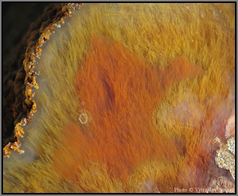 Mineral photo of Agate from locality Železnice, Czech Republic