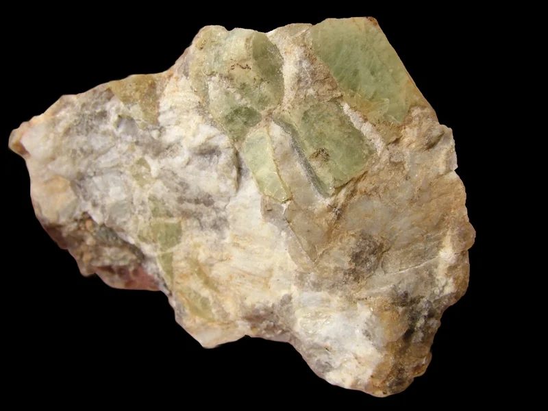 Mineral photo of Beryl from locality Bienergraben, Sobotín, Czech Republic