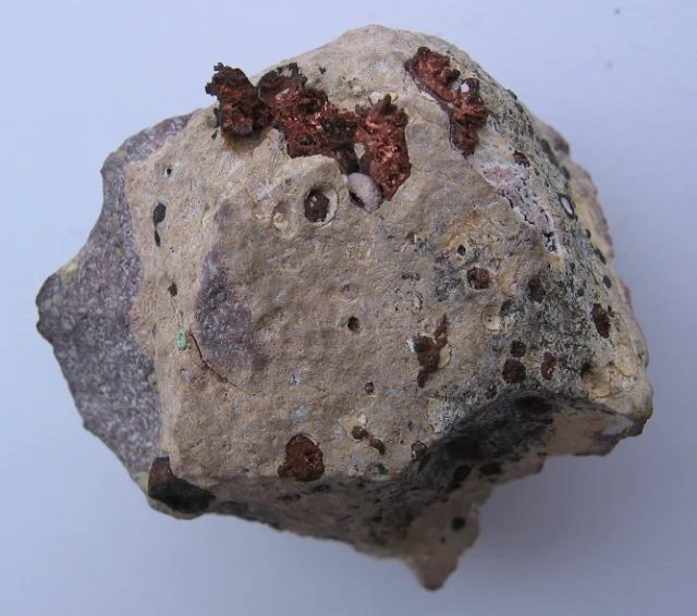 Mineral photo of Copper from locality Studenec, Czech Republic