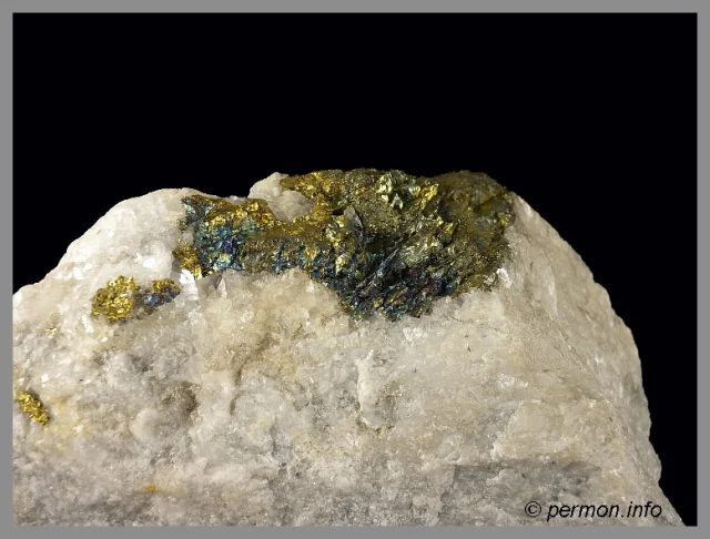 Mineral photo of Covellite from locality Banská Štiavnica, Slovakia