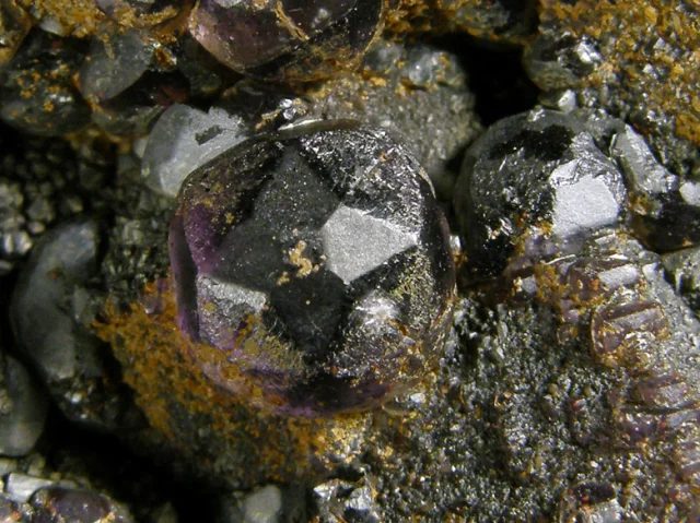 Mineral photo of Fluorite from locality Hora Svatého Šebestiána, Czech Republic