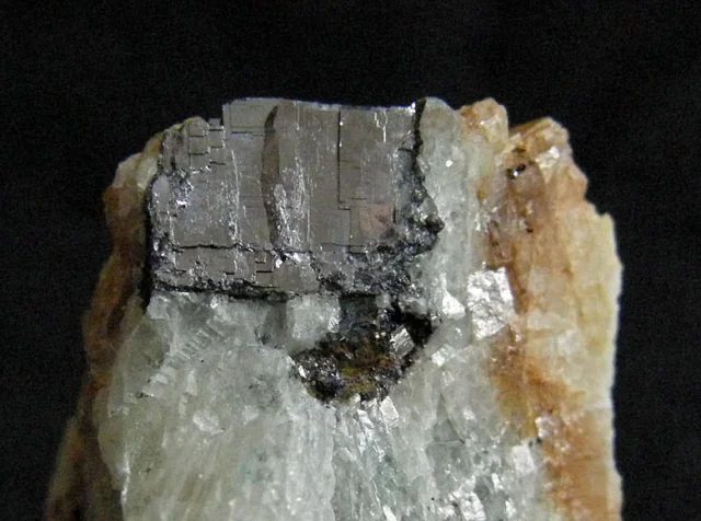 Mineral photo of Galena from locality Niederschlag, Germany