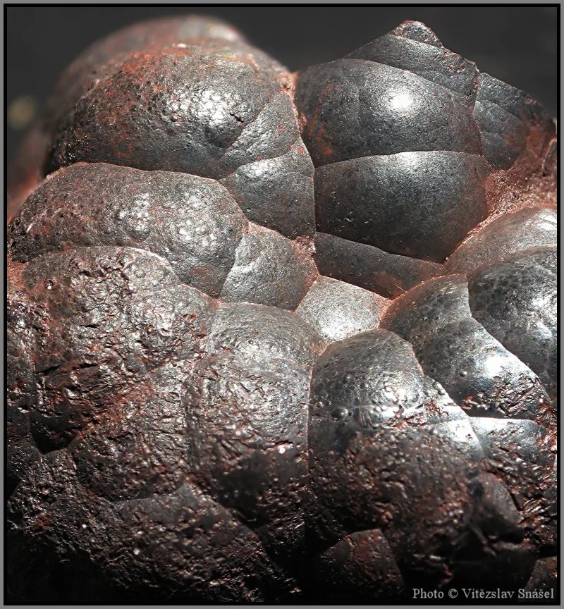 Mineral photo of Hematite from locality Orlické Hory, Czech Republic