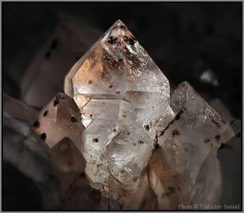 Mineral photo of Quartz from locality Morcinov, Czech Republic
