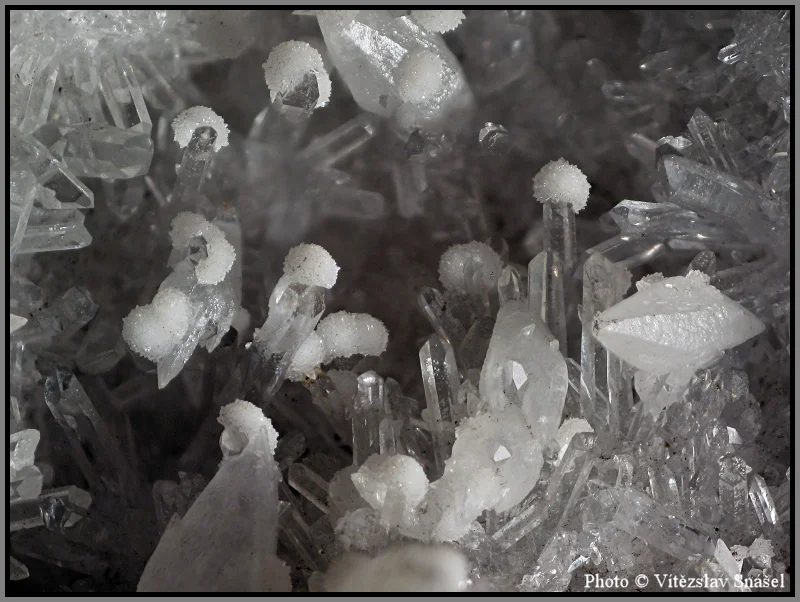 Calcite, Quartz
