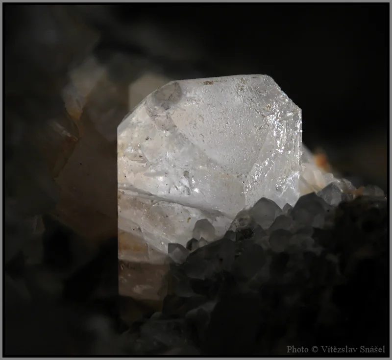 Mineral photo of Topaz from locality Krupka, Czech Republic