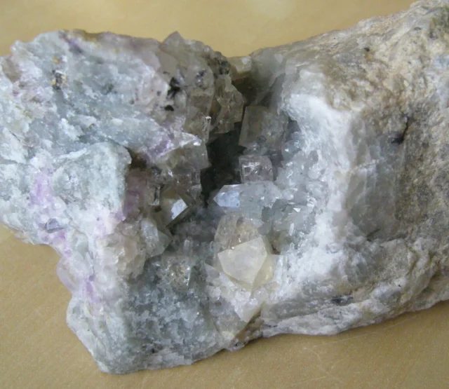 Mineral photo of Fluorite from locality Krupka, Czech Republic