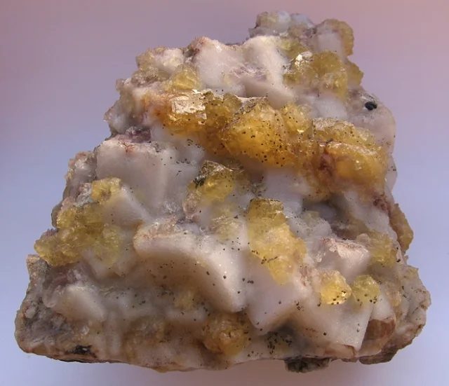 Fluorite, Quartz