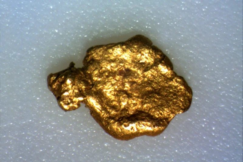 Mineral photo of Gold from locality Otava-Kestřany, Czech Republic