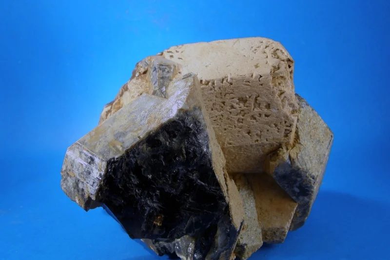 Orthoclase, Quartz (var. smoky)
