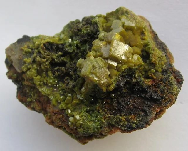 Mineral photo of Pyromorphite from locality Příbram, Czech Republic
