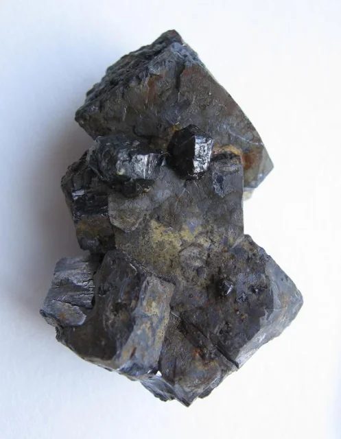 Mineral photo of Galena, Sphalerite from locality Stříbro, Czech Republic