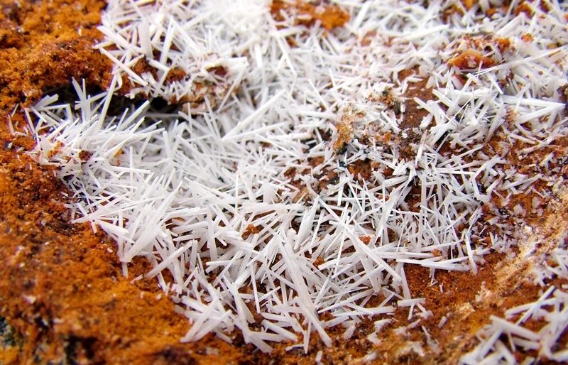 Mineral photo of Cerussite from locality Zlaté Hory, Czech Republic