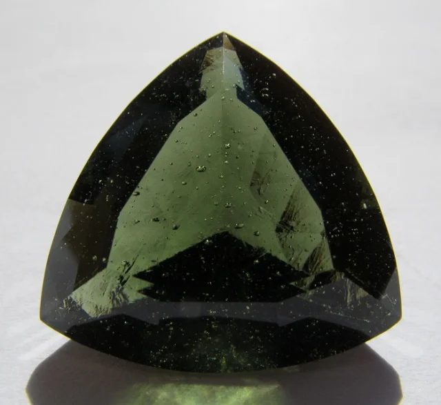 Mineral photo of Moldavite from locality Dříteň, Czech Republic