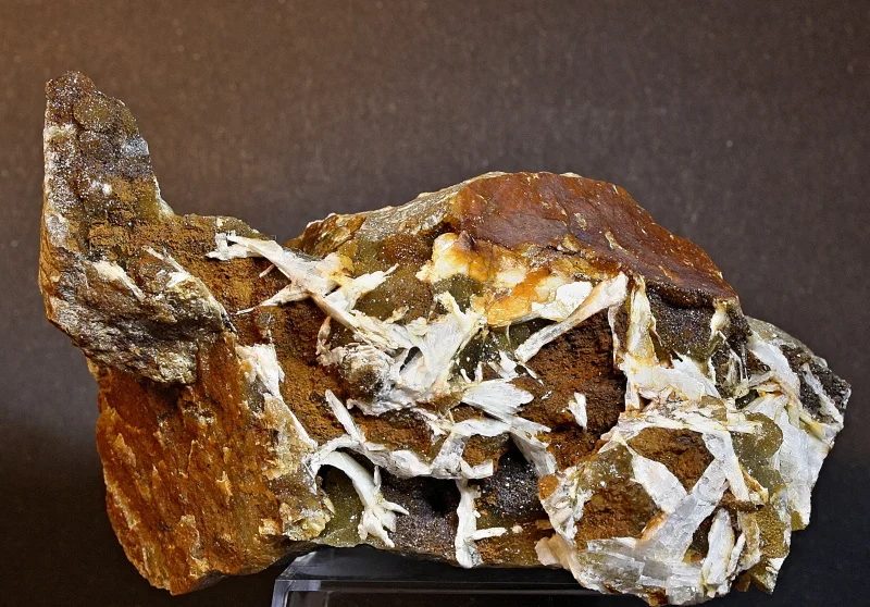 Baryte, Quartz